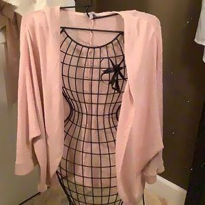 Charlotte Russe mauve butterfly armed cardigan 🌸🌸